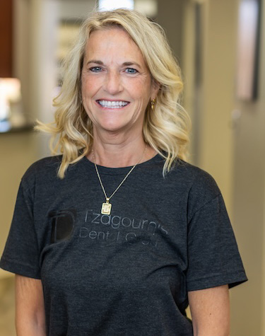 Front office dental team member Frances