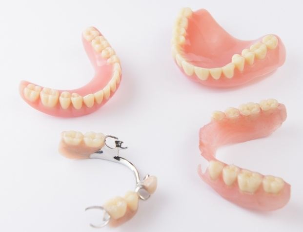 Two partials and two full dentures in Upper Arlington