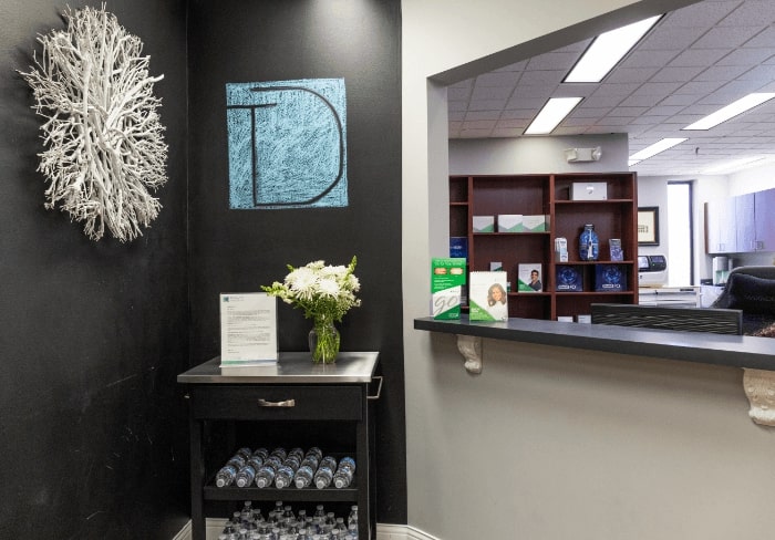 Front desk at Tzagournis Dental Group of Upper Arlington