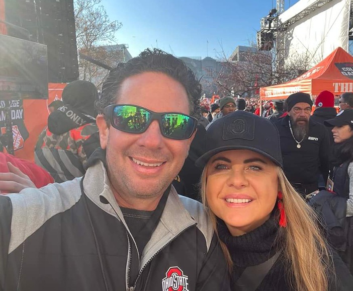 Dr. Tzagournis with Wife