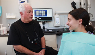 Dentist with Patient